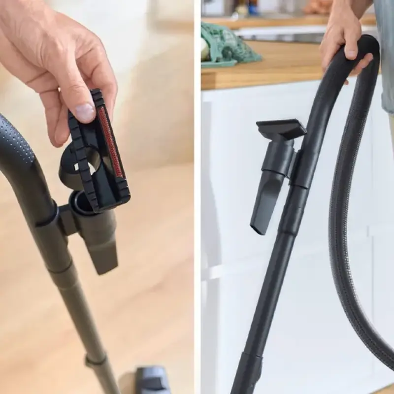 Bosch Seri 4 Torbalı elektrikli süpürge Siyah