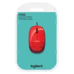 Logitech M105 Usb Kırmızı Mouse