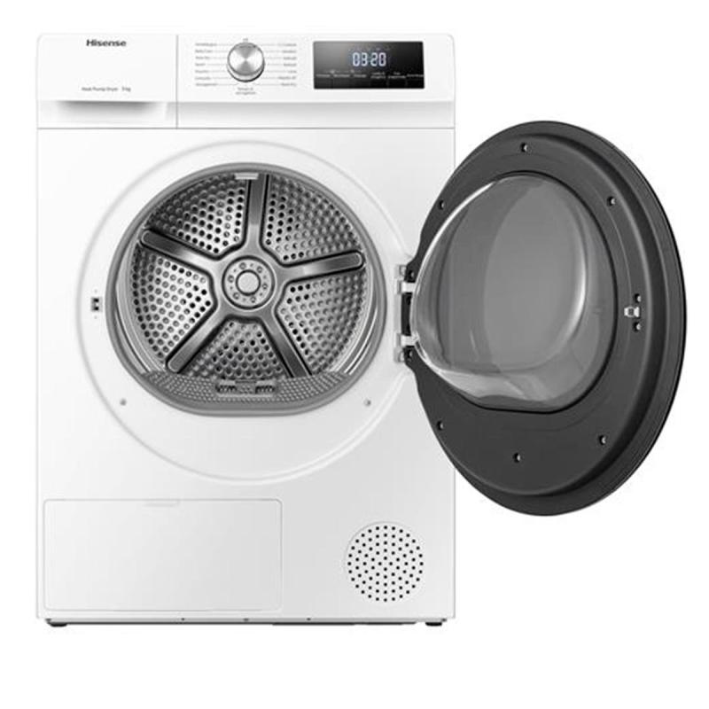 HISENSE 9 KG. ÇAMAŞIR KURUTMA MAKİNESİ BEYAZ DHQA902U