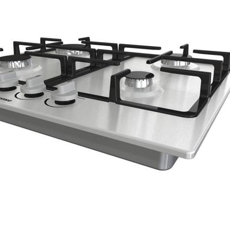 HISENSE GM643XF 4 GÖZLÜ GAZLI 60CM ANKASTRE OCAK INOX