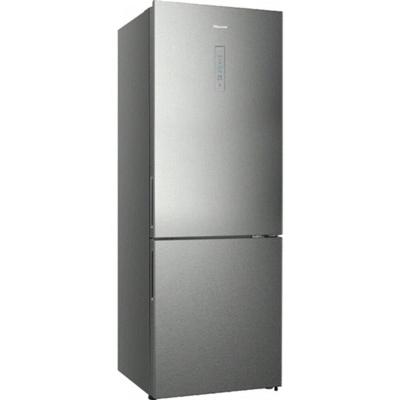 HISENSE 495 LT. ÇİFT KAPILI NO FROST INV. KOMBİ BUZDOLABI INOX RB645N4BIE