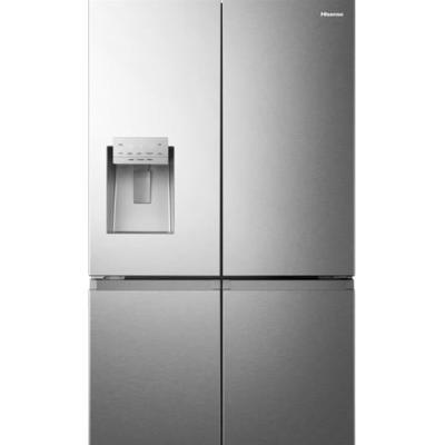 HISENSE 584 LT. 4 KAPILI GARDROP TİPİ NO FROST SU/BUZ HAZNELİ INOX BUZDOLABI RQ760N4SASE
