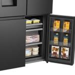 HISENSE 584 LT. 4 KAPILI GARDIROP TİPİ NO FROST SU/BUZ HAZNELİ SİYAH BUZDOLABI RQ760N4SBFE