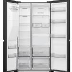 HISENSE 632 LT GARDIROP TİPİ NO FROST SU VE BUZ HAZNELİ BUZDOLABI SİYAH RS818N4TFE