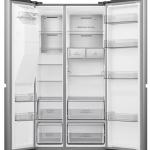 HISENSE 584 LT. 4 KAPILI GARDIROP TİPİ NO FROST SU/BUZ HAZNELİ SİYAH BUZDOLABI RQ760N4SBFE