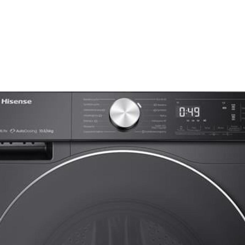 HISENSE 10,5 KG YIKAMA 6 KG KURUTMA 1400 DEVİR SİYAH ÇAMAŞIR MAKİNESİ WD5S1045BB