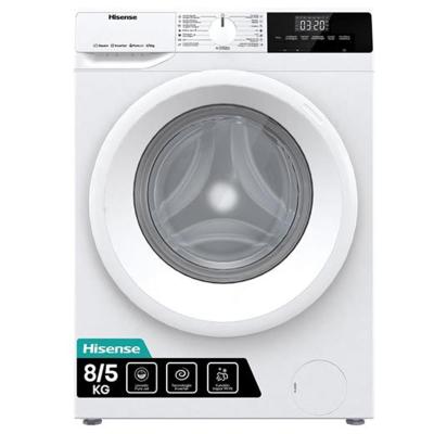 HISENSE 8 KG YIKAMA 5 KG KURUTMA 1400 DEVİR BEYAZ ÇAMAŞIR MAKİNESİ WDQE8014EVJM