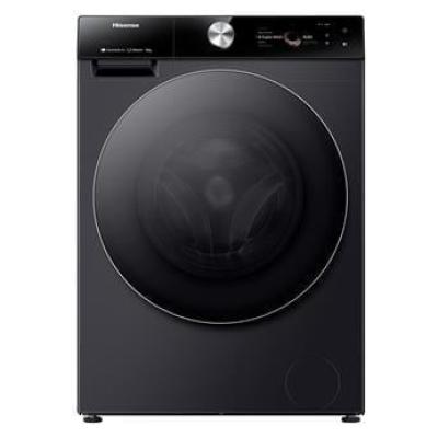 HISENSE 12 KG WIFI A SINIFI INV ÇAMAŞIR MAKİNESİ SİYAH 1400 DEVİR WF7S1247BB