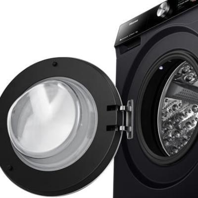 HISENSE 12 KG WIFI A SINIFI INV ÇAMAŞIR MAKİNESİ SİYAH 1400 DEVİR WF7S1247BB