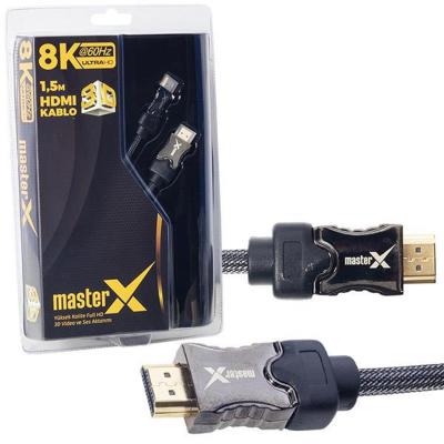 Babil Masterx MX-18938 8k 60HZ Ultra Hd 1.5 Metre HDMI Kablo