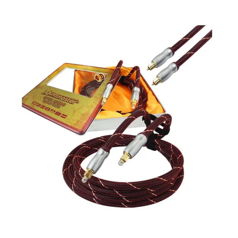 Powermaster Optik Kablo 2 Metre Metal Kutulu