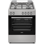 Simfer Multi Turbo Fırın, Inox 56 Litre, 4 Gözü Gazlı, Grill Fonksiyonlu, LPG Dönüşümlü, 60 cm1245