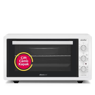 Simfer 4552 Turbo Beyaz Midi/Mini Fırın, 1400W, 45 Litre