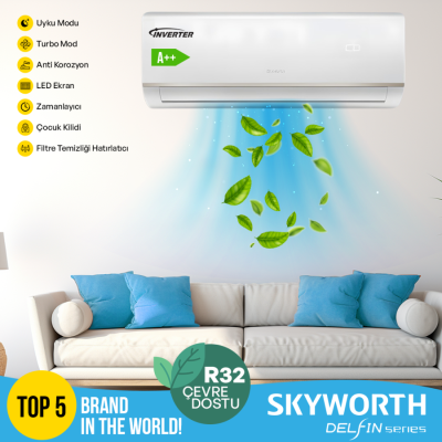 SKYWRTH 24.000 BTU A+++ DC Inverter Klima