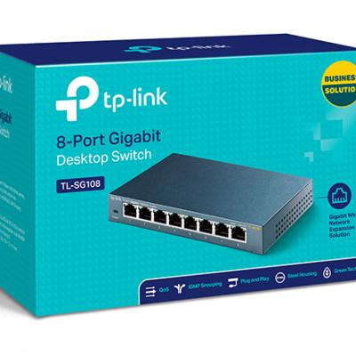 Tp-Link 8-Port 10/100/1000Mbps Masaüstü Switch